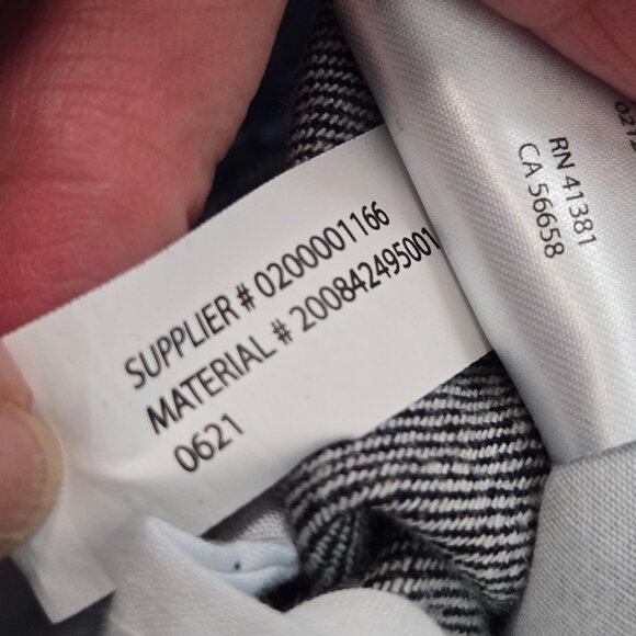 Lauren Ralph Lauren Size 6 Wide Leg High-Rise Cropped Jeans Dark Wash - Picture 13 of 13